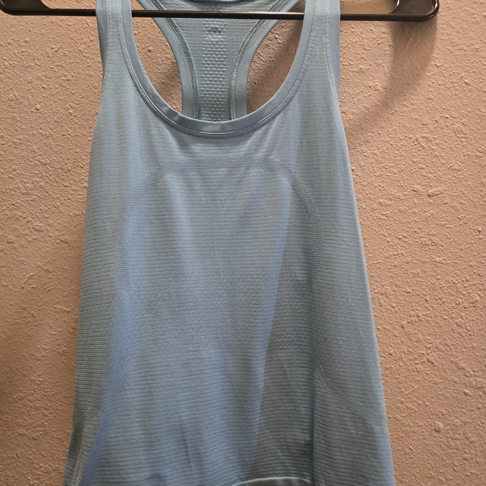 lululemon athletica Sky Blue Racerback Tank